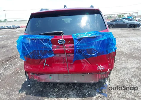 2022 Toyota Sienna Xle из США, поврежденный, VIN 5TDYRKEC7NS092140